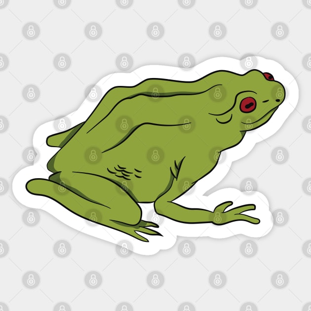 Toad Sticker by tdK